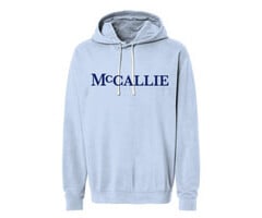 Forerunner Women's Lightweight Hoodie Lt. Blue with McCallie