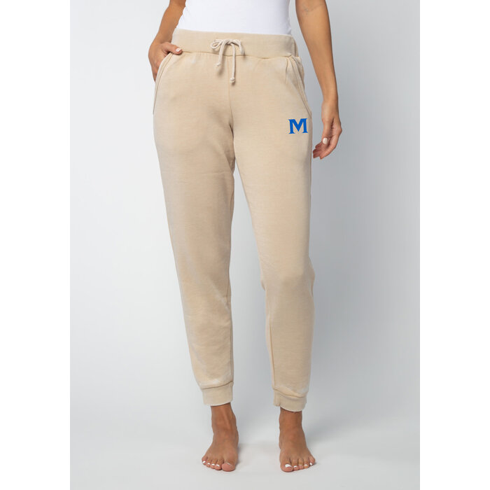 Chicka-d Campus Sweatpant Oatmeal with M