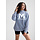Chicka-d Women's sweatshirt Dusty Blue with M McCallie