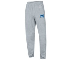 Champion Grey Banded Bottom SweatPants w/M