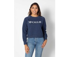Chicka-D Navy Raglan pullover w/McCallie