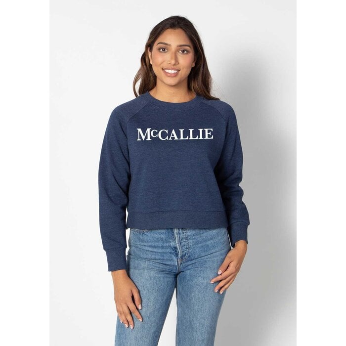 Chicka-D Navy Raglan pullover w/McCallie