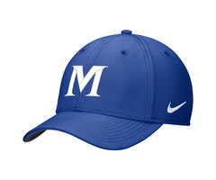 Nike Royal Hat Dri Fit structured stretch Fit w/M