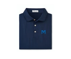 Youth Peter Millar Navy Polo