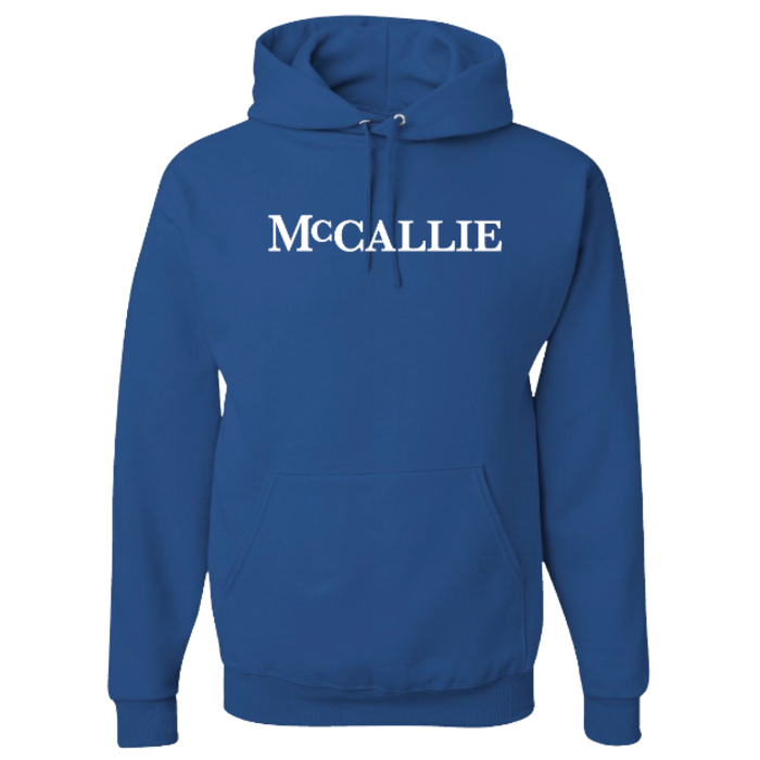 Freedom Wear Classic Royal Hoodie with McCallie