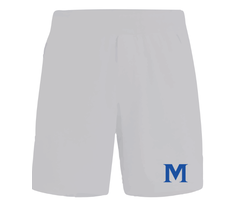 Lululemon Mens Pace Breaker Linerless short 7" Silver