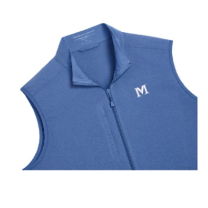 Holderness & Bourne Mens Ventura Vest Maidston Blue
