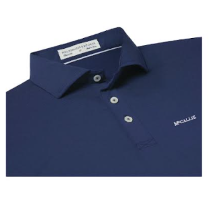 Holderness and Bourne Boys Navy Anderson Polo