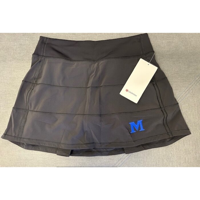 Lululemon Race  Rival Mid-Rise Skort Black With M