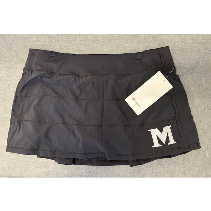 Lululemon Race Rival Skirt Black w/M