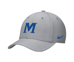 Nike Rise Cap Grey with Royal M
