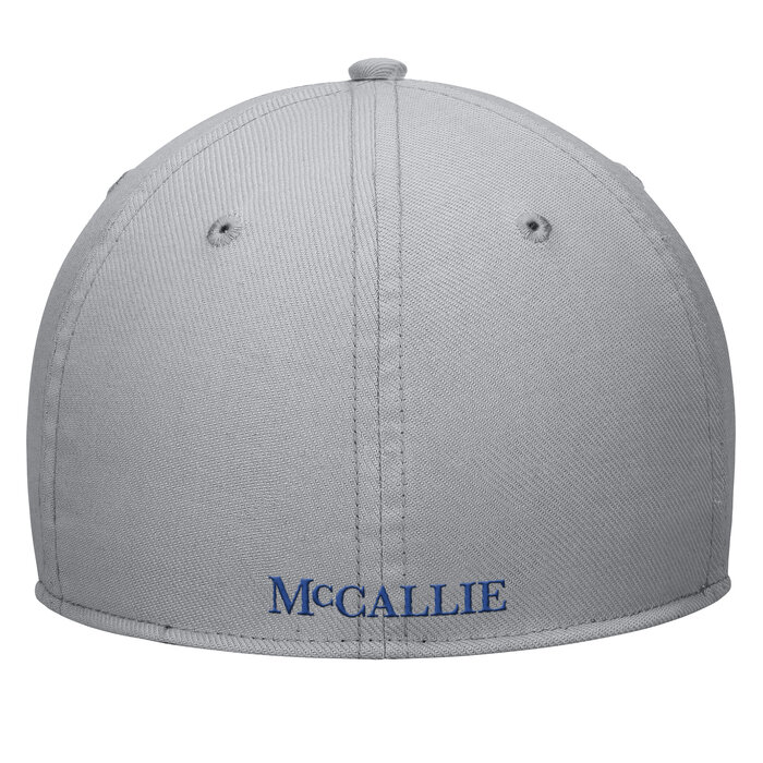 Nike Rise Cap Grey with Royal M