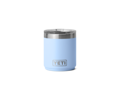 Yeti Rambler  10 oz lowball Blue sky with M