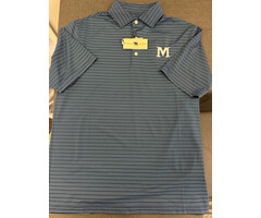 Onward Reserve Driver Stripe Polo W/White M