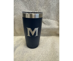 Yeti Navy Rambler 10oz Tumbler w/ M