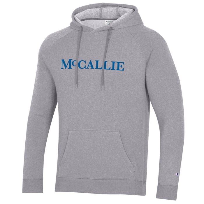 Champion Men's Dark Grey Hood W/royal McCallie