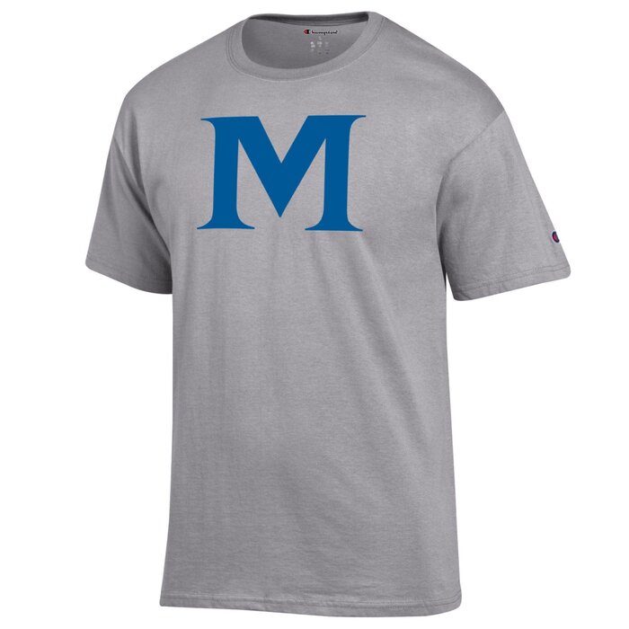 Champion Men's Grey SS Tee w/M