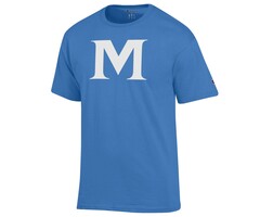 Champion Men's SS Tee Blue W/M
