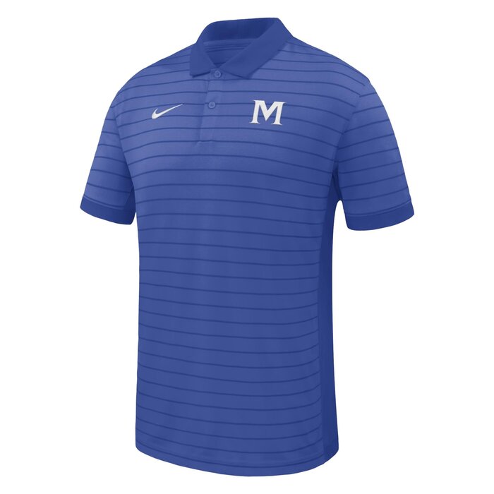 Nike Men's Victory Polo Royal with stripe w/M