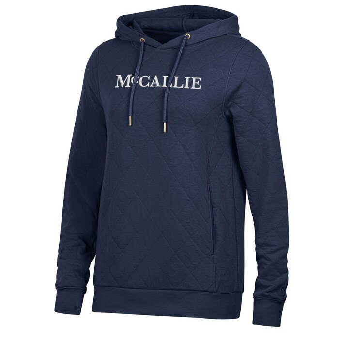 gear for sports Men's Navy Quilted Pullover with McCallie