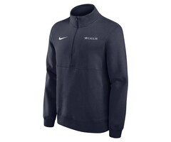 Nike Men's Navy Fleece 1/2 Zip w/ McCallie