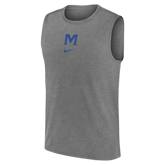 Nike Men's Grey Sleeveless dri fit w/M