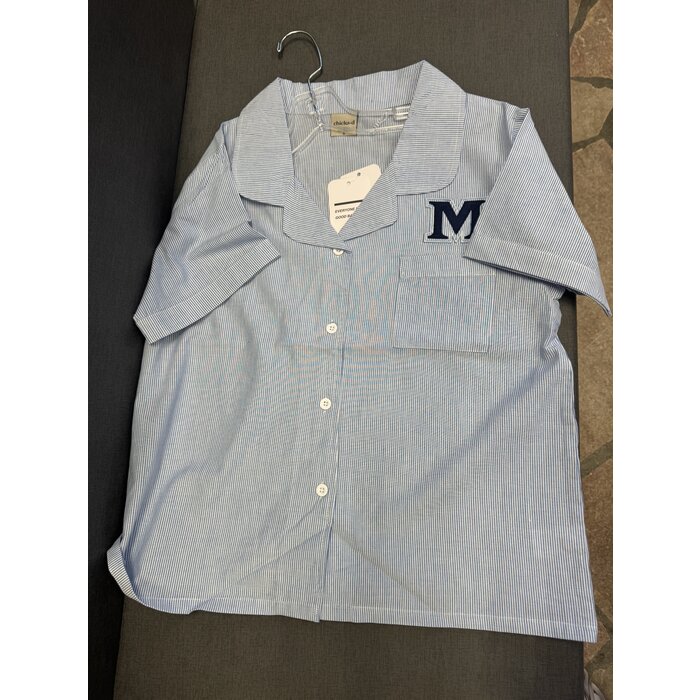 Chicka-d Women's PJ shirt blue w/M