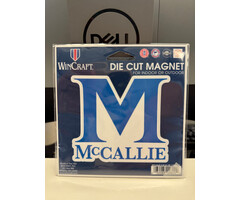 Die Cut Magnet M McCallie