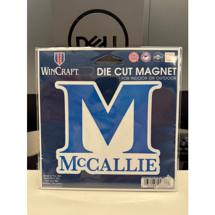 Die Cut Magnet M McCallie