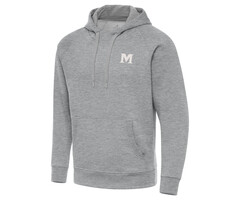 Victory Hood Pullover Tall Grey w/ M