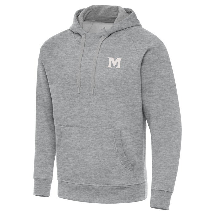 Victory Hood Pullover Tall Grey w/ M