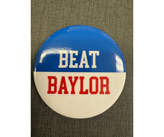 Beat Baylor Pin w/safety back
