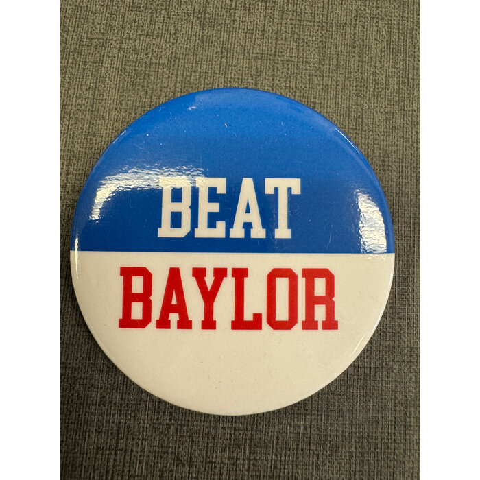 Beat Baylor Pin w/safety back