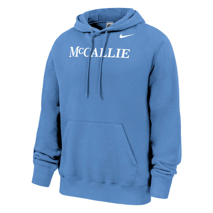 Nike Men's Club Fleece Hoodie ValrBlue w/ McCallie