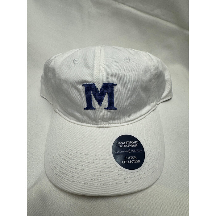 Smathers & Branson White hat with M