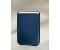 Leather Wallet  MagSafe Engraved w/M McCallie
