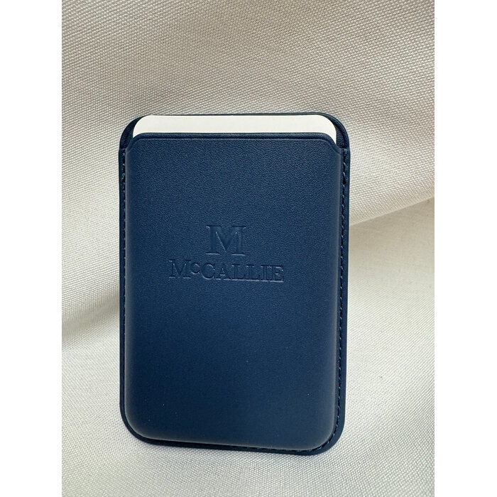 Leather Wallet  MagSafe Engraved w/M McCallie