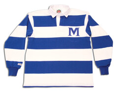 Barbarian Barbarian Classic 4" Rugby White/Royal w/ M