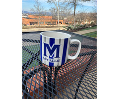 Logo Brands Brushstroke Stripe Mug w/ M McCallie