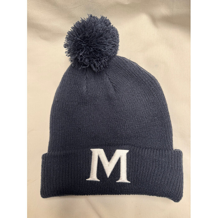 Nike Men's Navy Solid Beanie w/ M