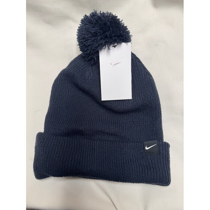 Nike Men's Navy Solid Beanie w/ M