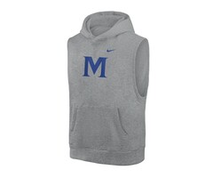 Nike Youth Fleece Hoody Grey sleaveless with M