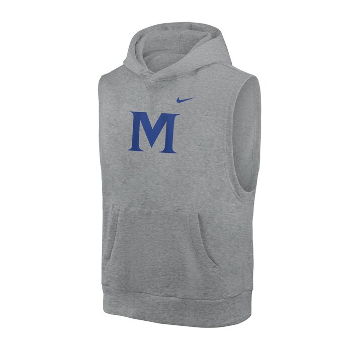 Nike Youth Fleece Hoody Grey sleaveless with M