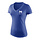 Nike Women's Tri-Blend Mid-V SS Tee RBlueHtr w/ M