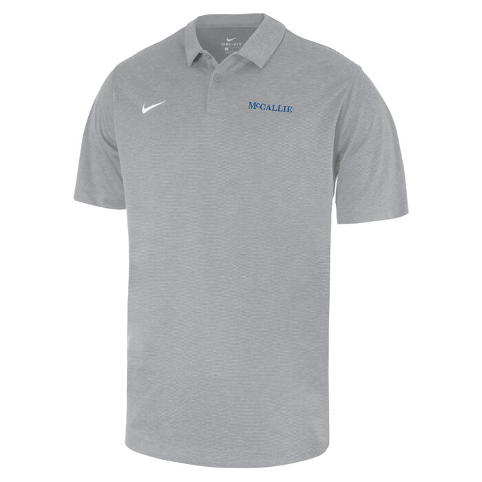 Nike Men's Heather Polo Flat Silver w/ McCallie