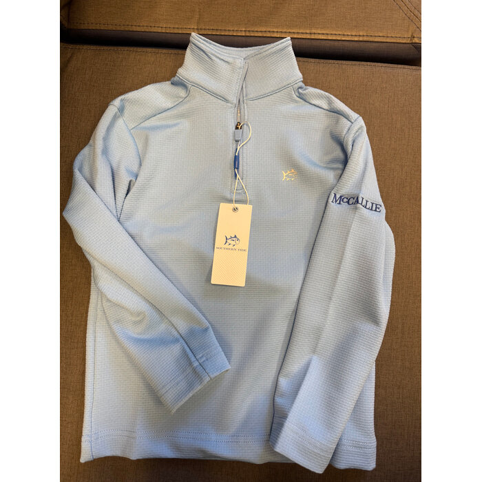 Youth Southern Tide Schooner QZip Ocean Channel w/ McCallie