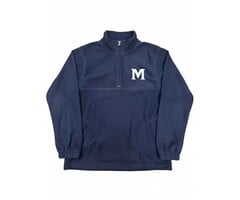 CI Sport Hamilton Qt. Zip Fleece Pullover Navy w/ M