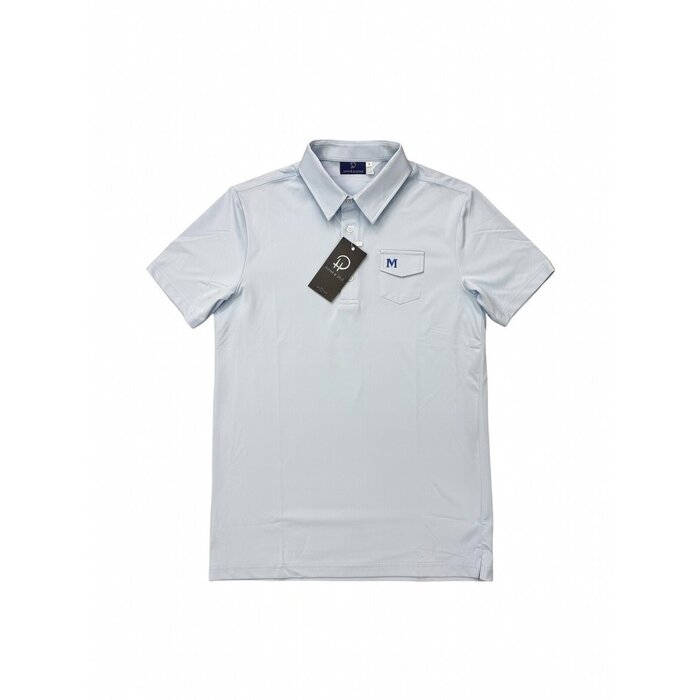 Parker & Hyde Parker & Hyde Men's Golf Shirt Light Blue w/M