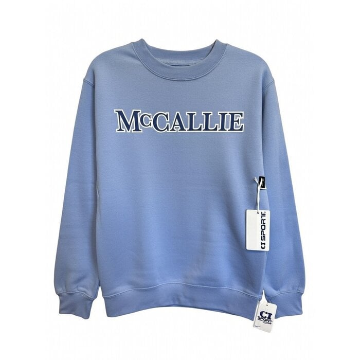 CI Sport Crewneck Swt Powder Blu w/McCallie