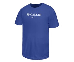 Nike Youth Royal tee ss cotton w/McCallie
